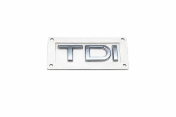 Origineel Audi embleem - chroom