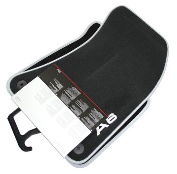 Audi A8 (D4) velours mattenset - voorzijde