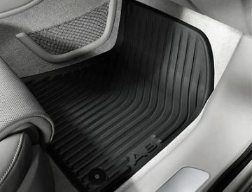 Audi A8 (D4) all-weather mattenset - voorzijde - zwart