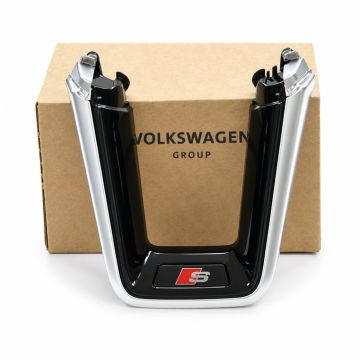 Originele Audi stuurwielafdekking met s-embleem