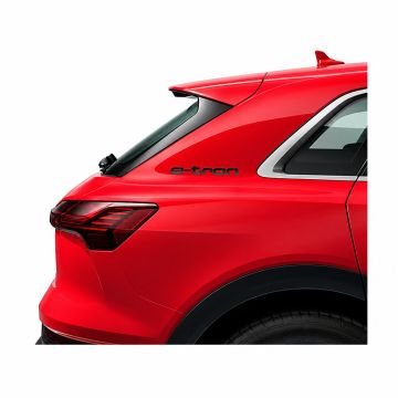 Originele Audi decorfolie met opschrift e-tron - zwart