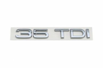 Origineel Audi embleem - chroom