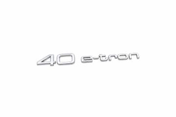 Audi A3 (8V), Q4 e-tron (FZ) embleem - chroom