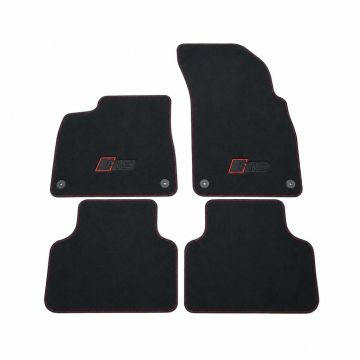 Audi RSQ8 (4M) velours mattenset II (voor- en achterzijde)