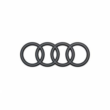Audi Q8 (4M) logo - antraciet