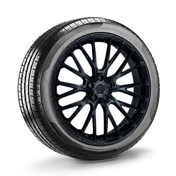 Audi Q8 (4M) winterset - hoogglans zwart (stijl 9)