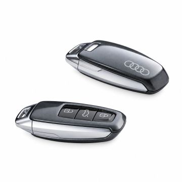 Originele Audi sleutelhoes - grijs