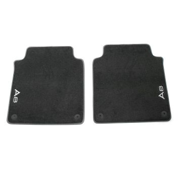 Audi A8 (D5) velours mattenset - achterzijde