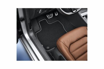 Volkswagen Golf 7 (5G) velours mattenset - satijnzwart