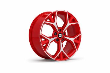 SEAT Ateca (KH7) lichtmetalen velg - rood (19 inch)