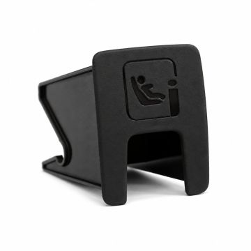 Origineel isofix afdekkapje titaniumzwart