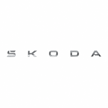 Škoda Karoq (NU) letters achterklep - chroom