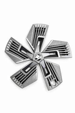 Škoda Kodiaq 2 (PS) wieldop - afdekkap zwart-mat