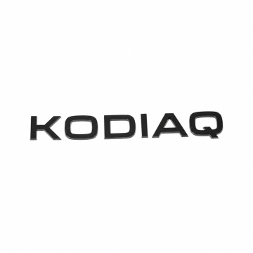 Škoda Kodiaq 2 (PS) kodiaq letters achterklep - zwart
