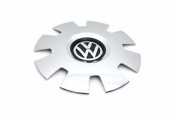 Volkswagen Beetle (A5) wieldop - wieldop chroomkleurig/zwart
