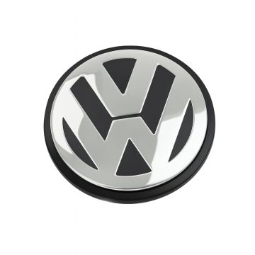 Volkswagen Passat (B8) naafkap - satijnzwart/chroomglans