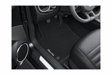 Volkswagen Beetle (A5) velours mattenset - satijnzwart