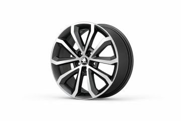 Škoda Octavia 3 (5E) velg - chroomglans/zwart (16 inch)