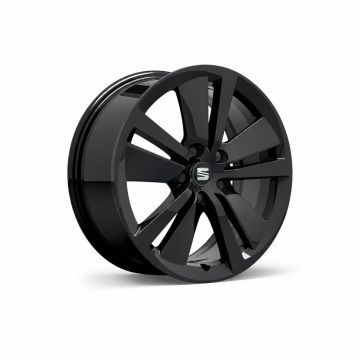 SEAT Leon 3 (5F) lichtmetalen velg - zwart (20 inch)