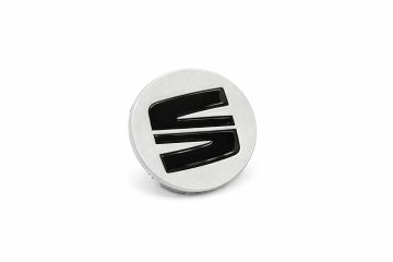Originele SEAT naafkap - zilver/zwart