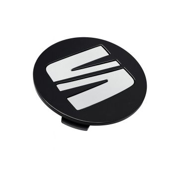 Originele SEAT naafkap - grijs/zilver