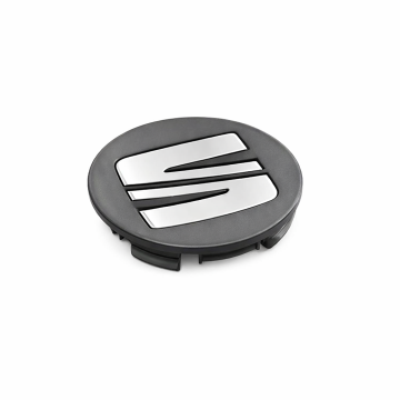 Originele SEAT naafkap - grijs/zilver