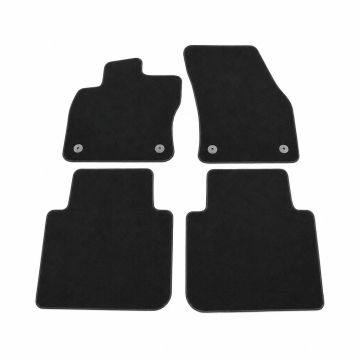SEAT Tarraco (KN2) velours mattenset - zwart