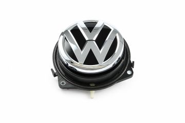 Volkswagen Golf 7 (5G) logo achterklep met ontgrendelschakelaar, - chroom, sedan