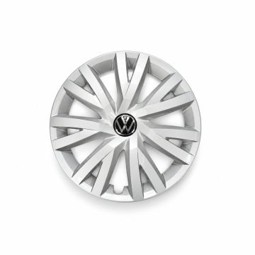 Volkswagen Golf 8 (5H) wieldop - wieldop chroomglans/zwart/fijnzilver