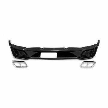 Volkswagen Golf 8 (5H) achterdiffuser r-line, hatchback - zwart