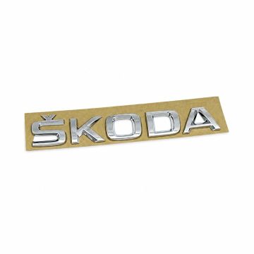 Origineel Škoda embleem - chroom