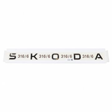 Škoda Elroq (5LG), Enyaq (5LA) embleem - chroom