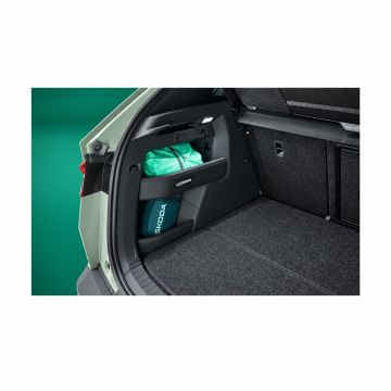 Škoda Elroq bagageruimte zijvak