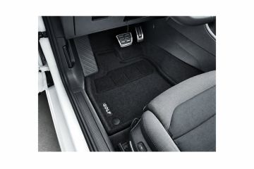Volkswagen Golf 7 (5G) velours mattenset - zwart