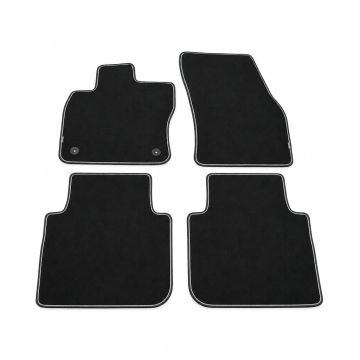 Volkswagen Tiguan 2 (AD1) velours mattenset - satijnzwart