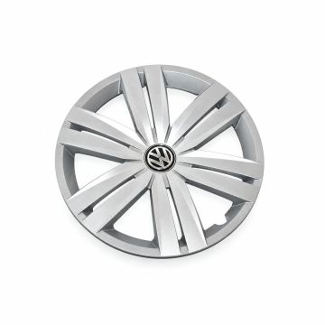 Volkswagen Touran 2 (5T) wieldop - wieldop zilver/chroom/zwart
