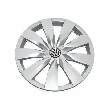 Volkswagen Touran 2 (5T) wieldop - wieldop zilver/chroom/zwart