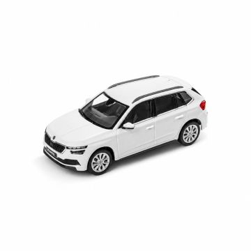 Škoda Kamiq modelauto (1:43, Moon White)