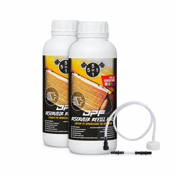5 in 1 DPF-bijvulset (2x 1 liter + slang)