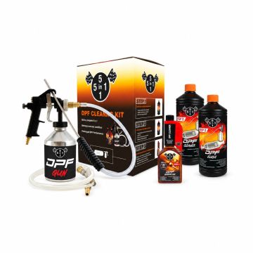 5 in 1 DPF-reinigingsset compleet (met pistool en sondes)