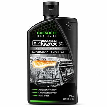 Gecko 2-in-1 wash & wax (500ml)