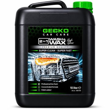 Gecko 2-in-1 wash & wax (10L)