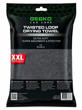 Gecko twisted loop drooghanddoek (90x60cm)