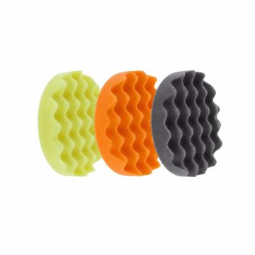 Gecko wafel poetspads 150mm (3 stuks)