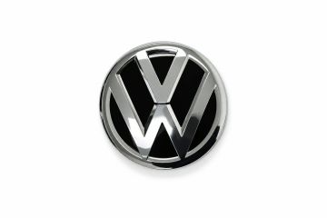Volkswagen Polo 5 (6R) logo - zwart