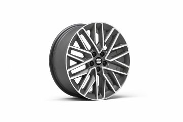 SEAT Ibiza 5 (6F) lichtmetalen velg - grijs (17 inch)