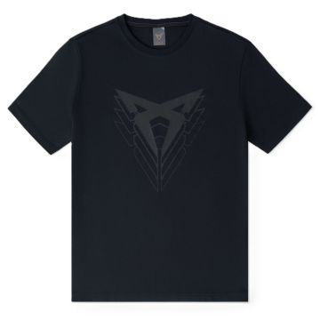 CUPRA big logo T-shirt (heren, zwart) – maat L