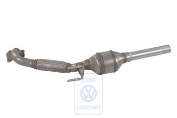 Volkswagen uitlaatpijp met katalysator (AHU, 1Z)