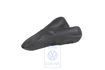 Volkswagen Polo 3 (6N) versnellingspookbekleding - zwart