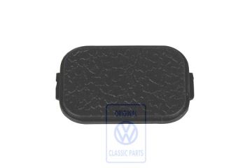 Volkswagen Polo 3 (6N) afsluitdeksel middenconsole - zwart